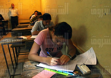 امتحانات الثانوية العامة- تصوير مجدي إبراهيم